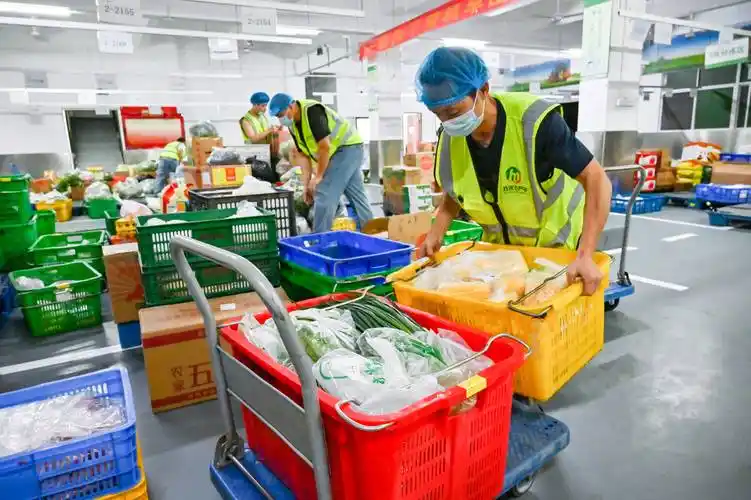 当餐农产品批发市场和线上食材供应链采购分析