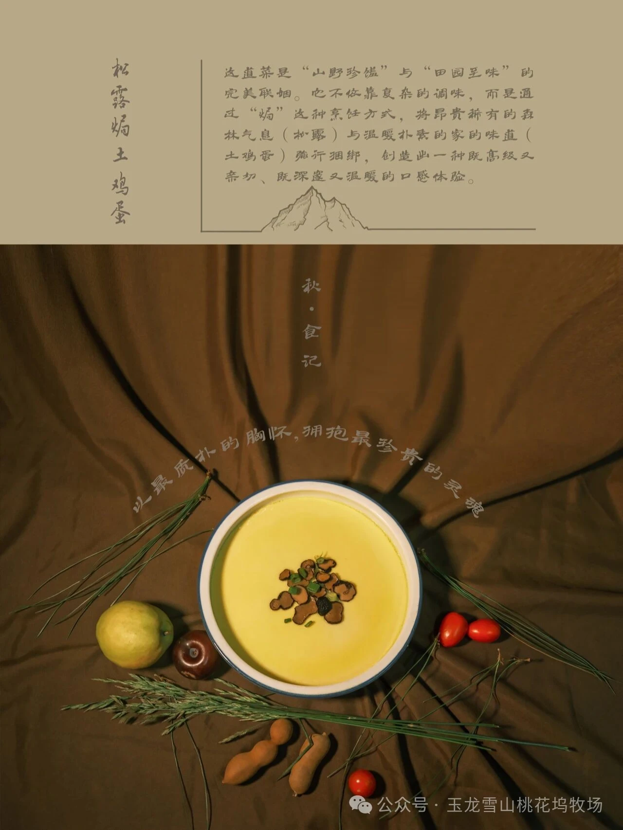 雪山之巅,山珍入馔