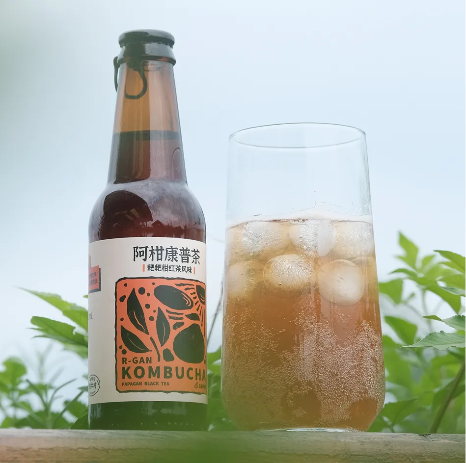 新品上市!阿柑康普茶,茶香、果香与气泡的交响曲