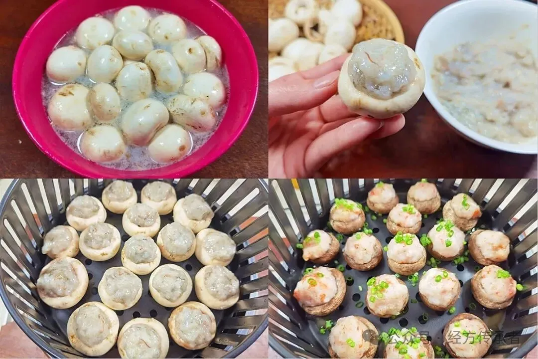 口蘑(白蘑菇)是补钾的超级食材