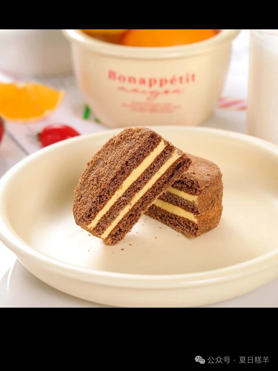 俄氏风味奶油提拉米苏蛋糕20枚 代餐 休闲零食饱腹