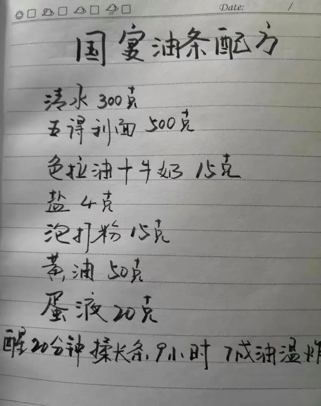 70岁厨师分享“手写配方”,5万可能都买不来,学会了自己开店