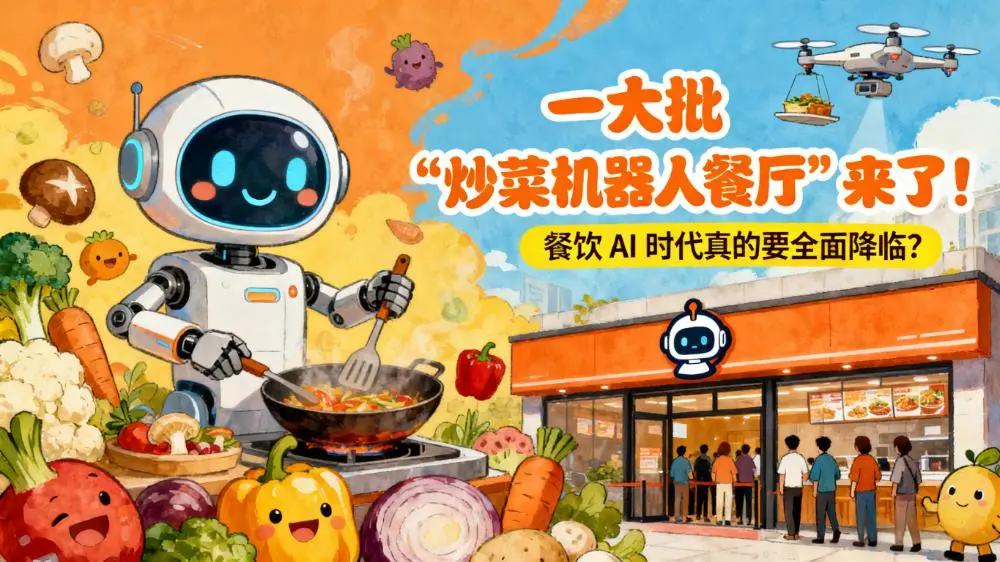 一大批 “炒菜机器人餐厅” 来了!餐饮 AI 时代真的要全面降临?