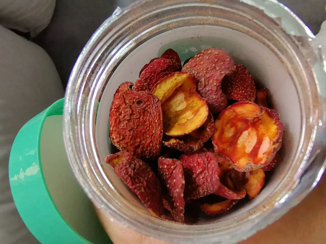 有机烘烤山楂片(出口级品质)