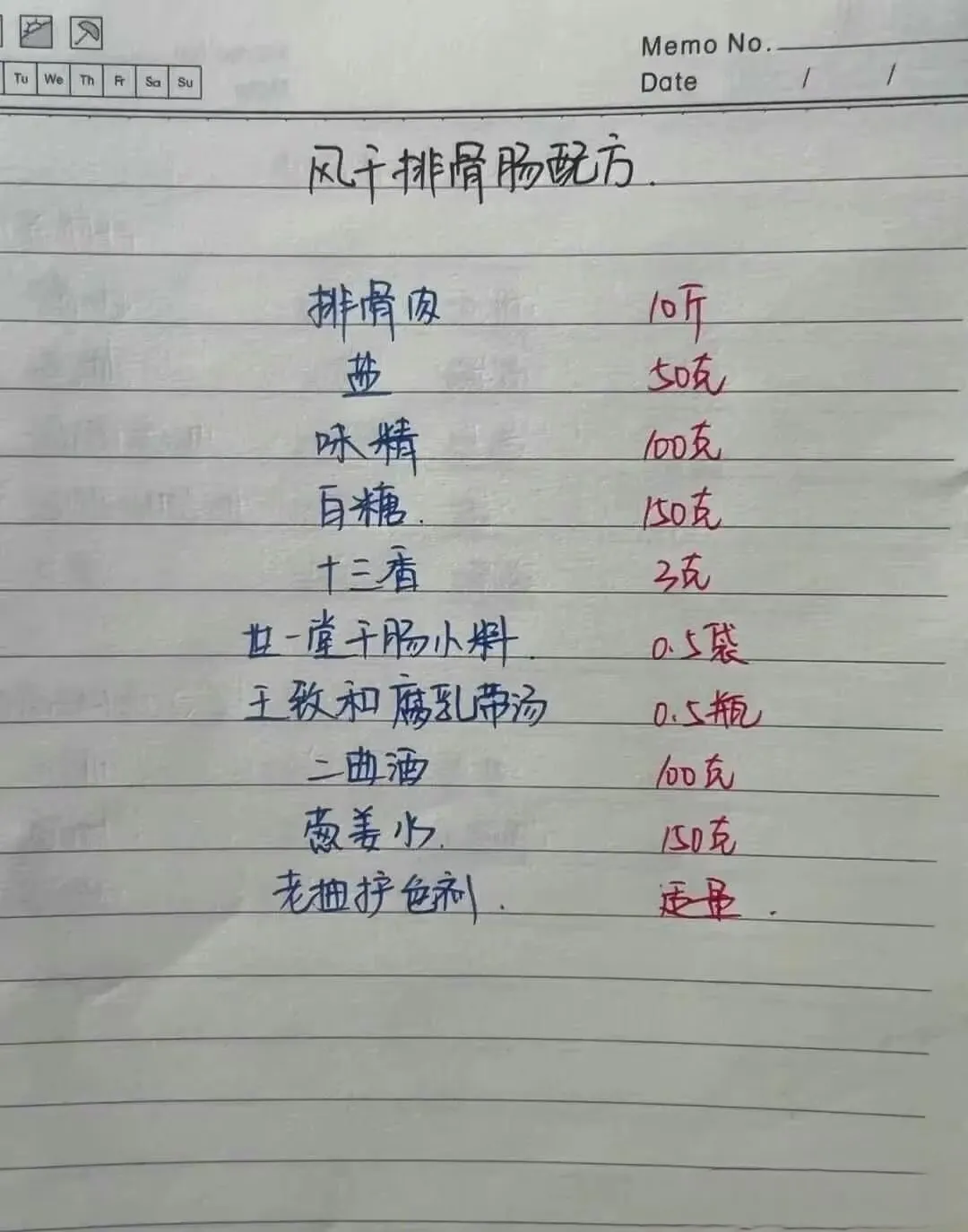 70岁厨师分享“手写配方”,5万可能都买不来,学会了自己开店