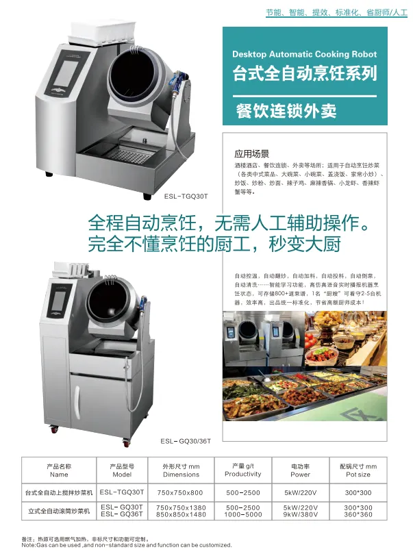 不用大厨!大批餐饮企业用上智能炒菜机!