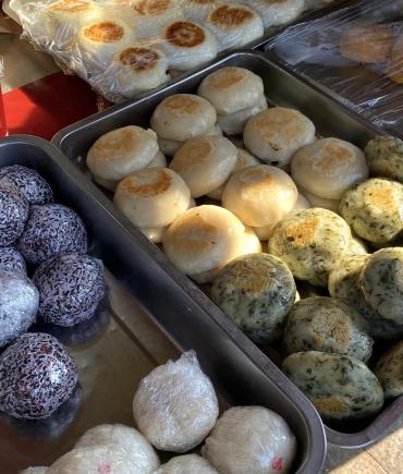 寻味常熟美食排队半小时也要吃!钱记煎团一口爆汁