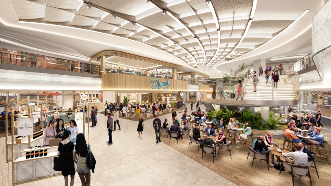 天荟广场新进展!引入多家首店餐饮,创新空间近期启幕