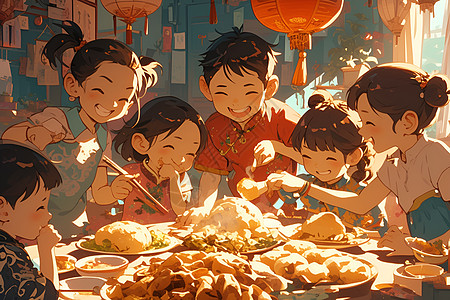 山珍海味摆满桌却再也找不回童年的年味