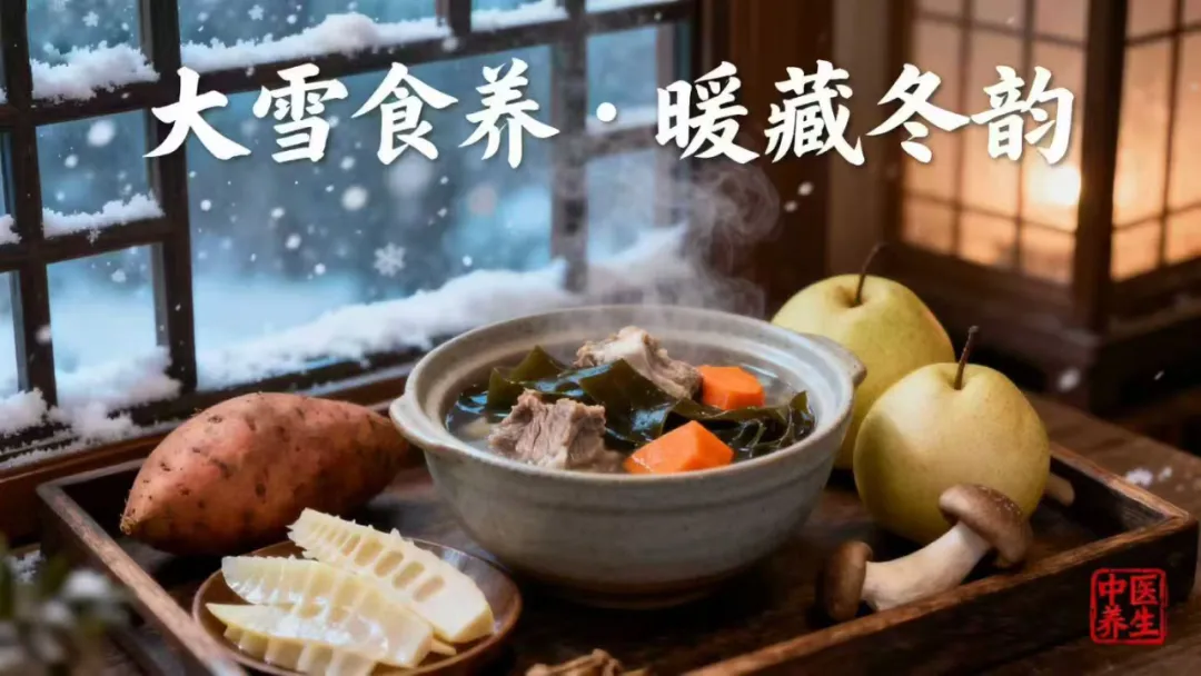 大雪食补不踩坑!中医推荐7种当季食材,温补润燥过寒冬