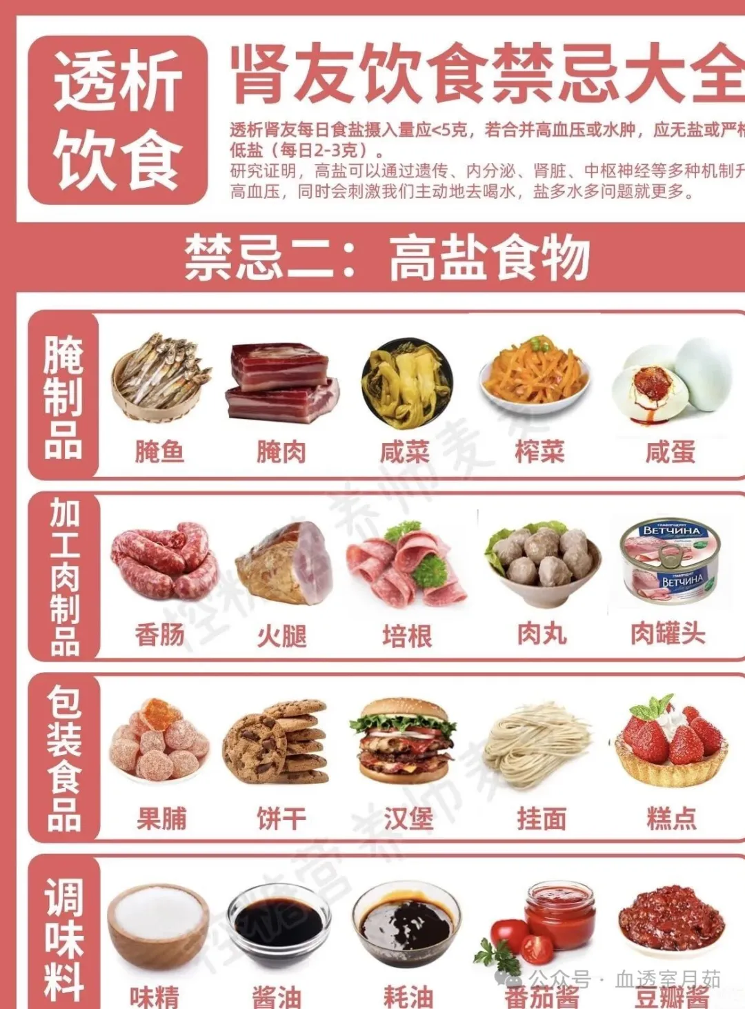 透析日常饮食有哪些禁忌?