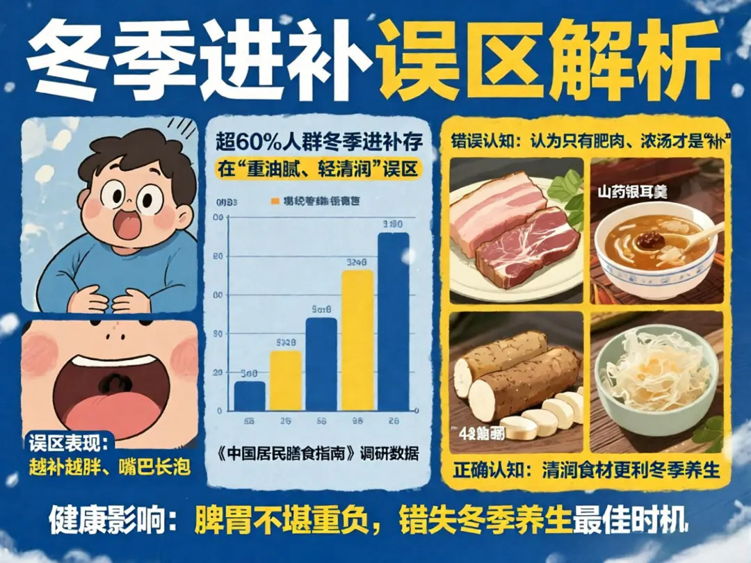 告别油腻进补!6种家常食材,养出冬季好脾胃