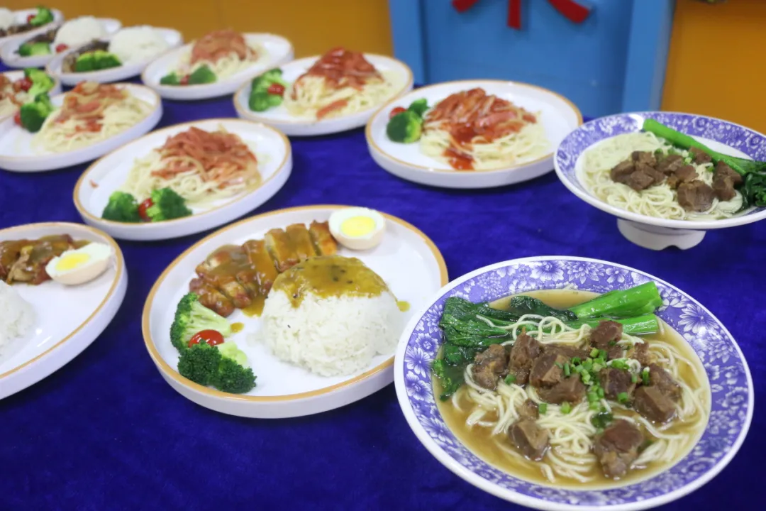 当餐央厨食材新鲜烹佳肴 营养美味又健康