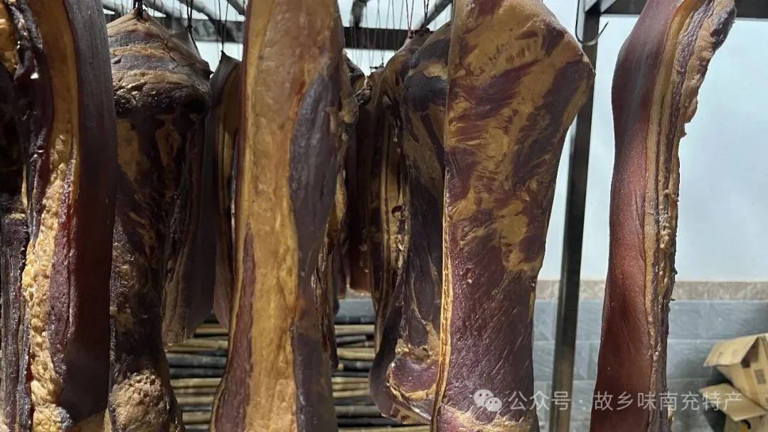 四川南充年味腊肉香肠