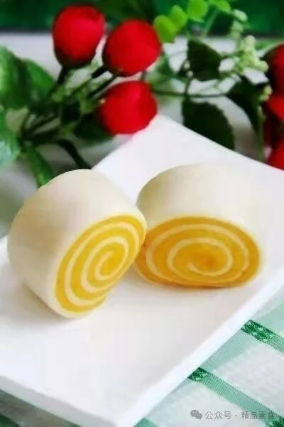 南瓜馒头卷,当餐现做健康饮食