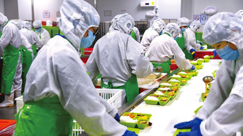 餐饮食材配送公司的温度与速度