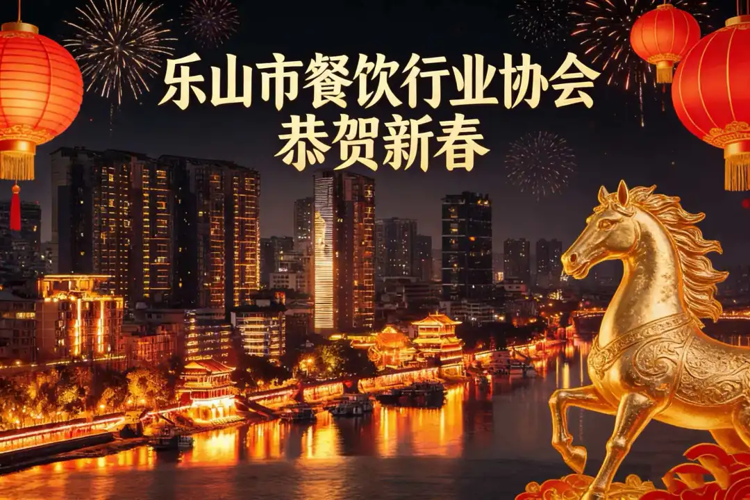 乐山市餐饮行业协会2026马年新春贺词