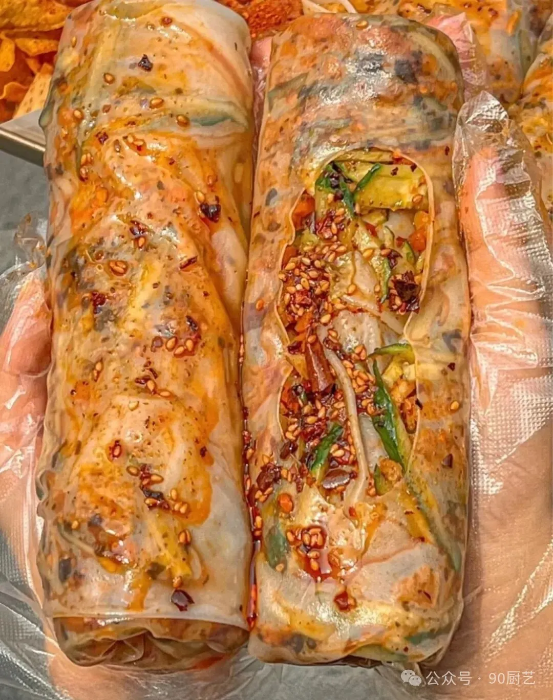 当餐商用卷凉皮配方分享