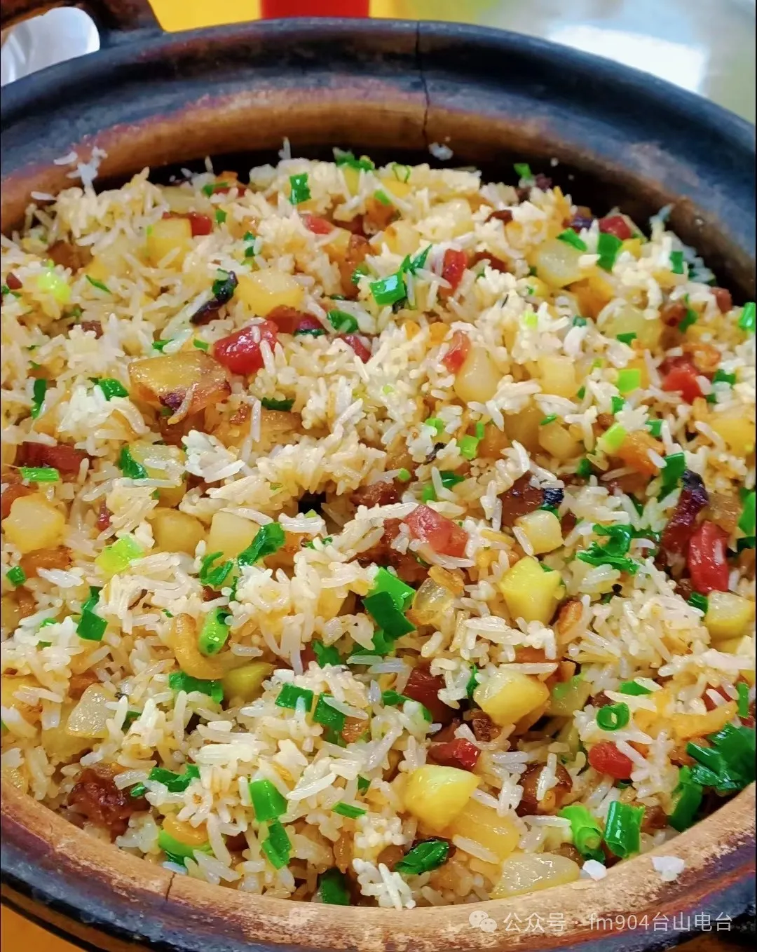 台山一碗香喷喷的“油饭”正是元宵的应节美食