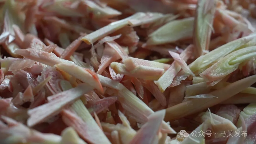 草果芽拌山珍,藏着马关的另一半“吃春”气息