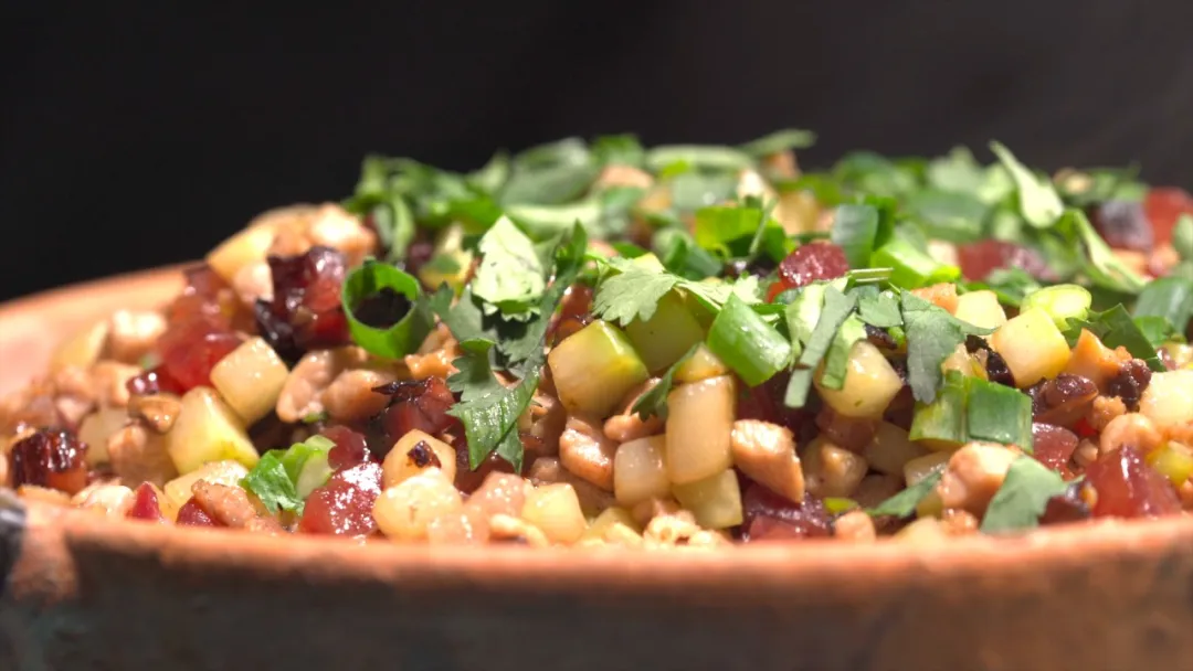 台山一碗香喷喷的“油饭”正是元宵的应节美食