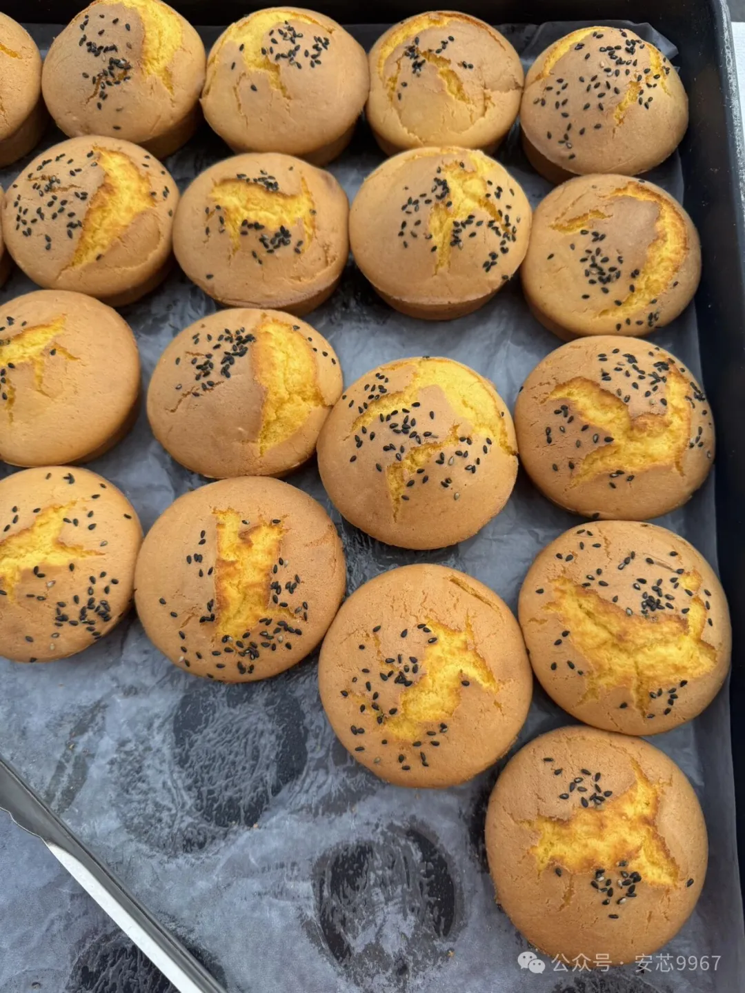 当餐南瓜蛋糕·商用爆款配方&保姆级制作流程