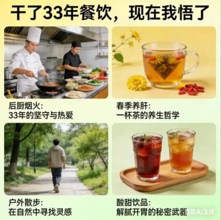 干了33年餐饮，现在我悟了