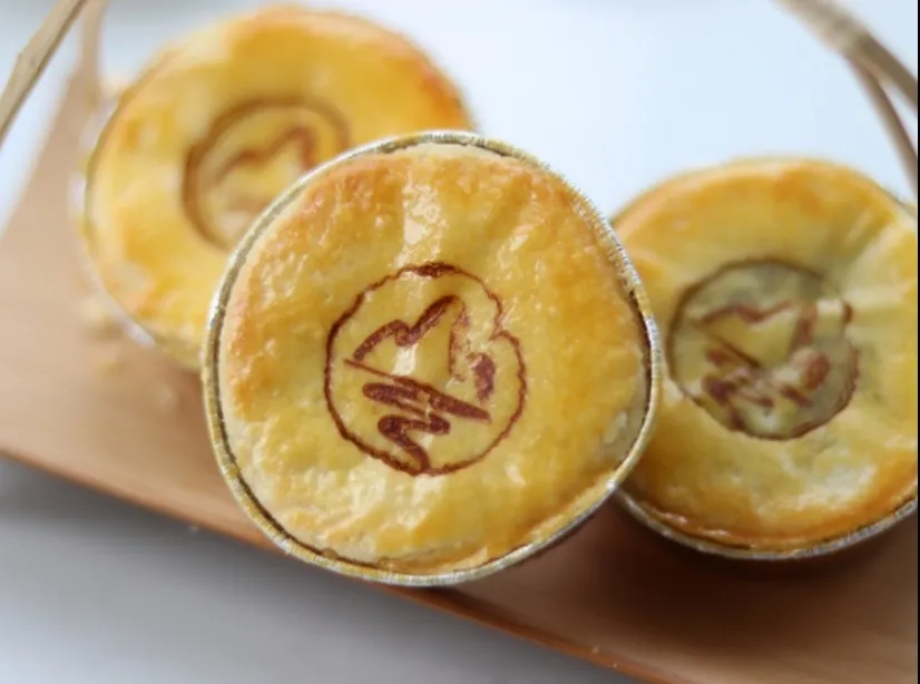 当餐可商用配方4款法式乳酪月饼,好吃不油腻,