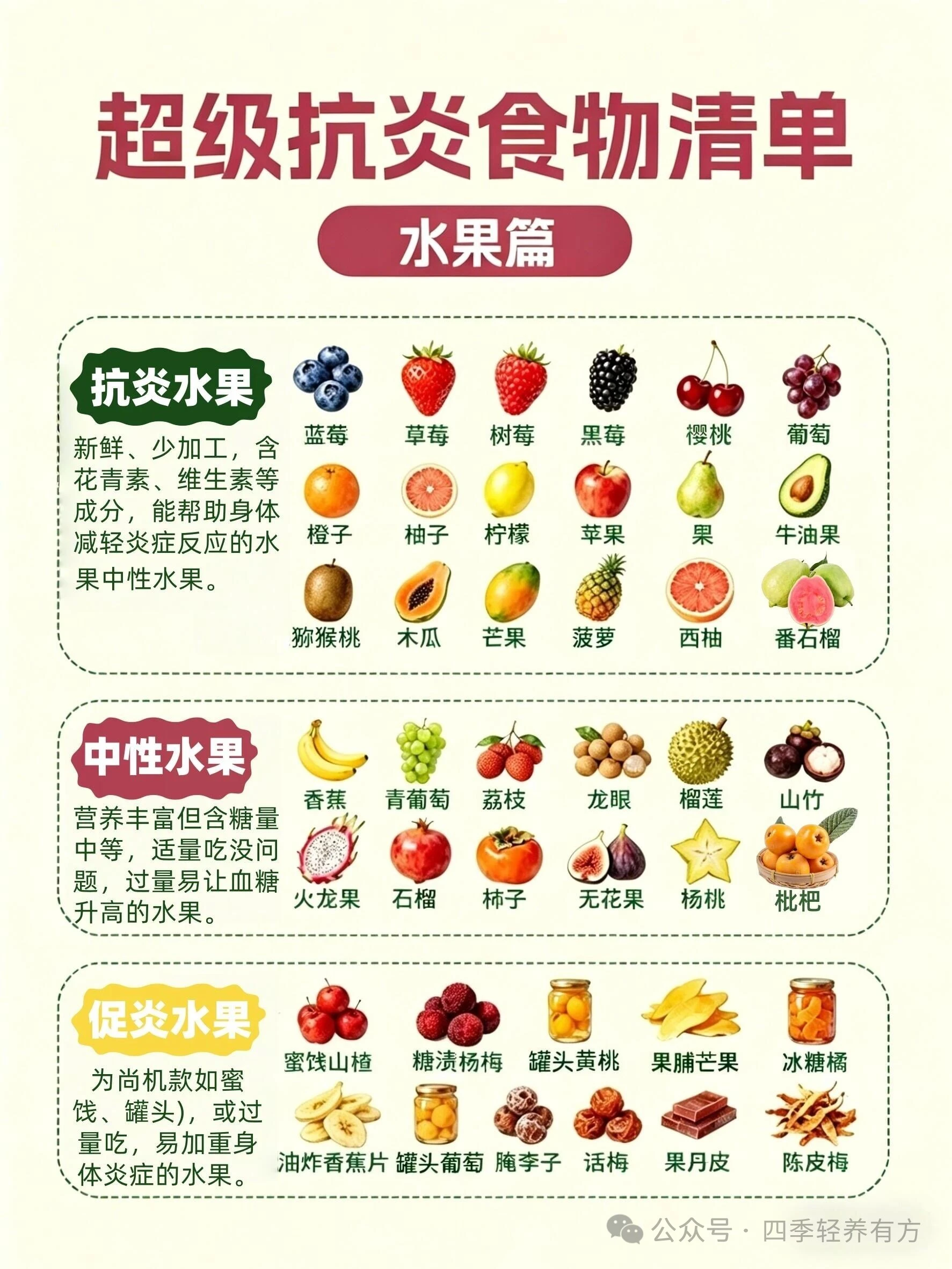 当餐建议收藏家常养生食材大全!清淡饮食必备