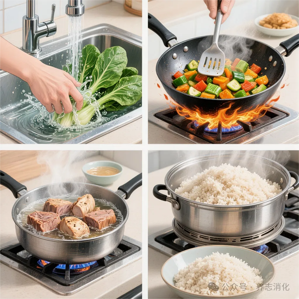 留住食材的“营养魂”:科学改造中式烹饪,告别隐性浪费