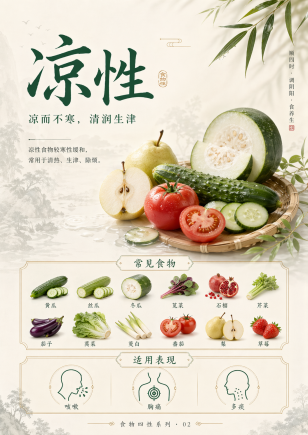 中老年饮食养生，要先懂“食物四性”：很多不舒服，可能不是病，是吃错了