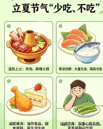 立夏饮食养生的五大核心原则